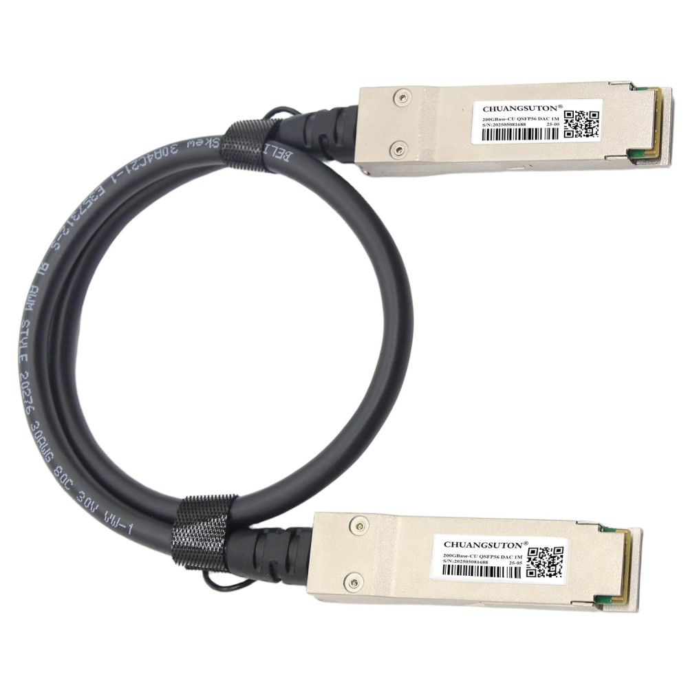 200G QSFP56 DAC Cable | Passive Copper Twinax Cable